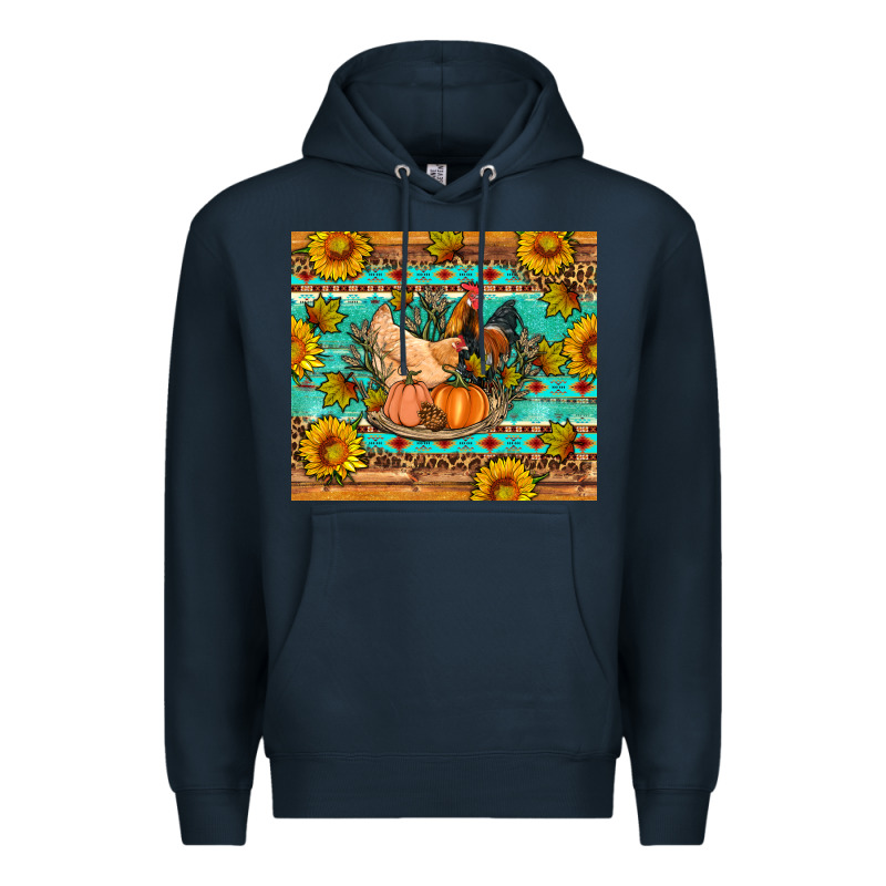 Fall Coop Animals Pumpkin Premium Hoodie by Artiststas | Teevron