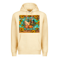 Pina Colada Fall coop animals pumpkin Premium Hoodie - Artiststas