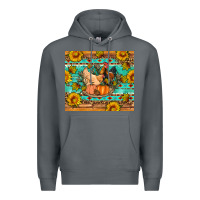 Rock Fall coop animals pumpkin Premium Hoodie - Artiststas