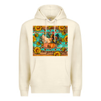 Sandshell Fall coop animals pumpkin Premium Hoodie - Artiststas