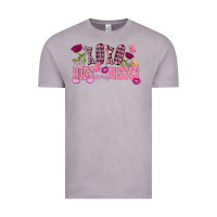 Vintage Zinc Xoxo Hugs And Kisses Valentine's Day Vintage Tee - FaDigitalArtStudio