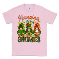 Bubblegum Pink Hanging with my gnomies Classic Tee - HowdyJamesFarm