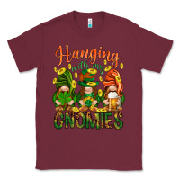 Burgundy Hanging with my gnomies Classic Tee - HowdyJamesFarm