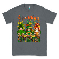 Charcoal Heather Hanging with my gnomies Classic Tee - HowdyJamesFarm