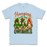 Dusty Blue Hanging with my gnomies Classic Tee - HowdyJamesFarm