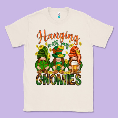 Hanging With My Gnomies Classic Tee Designed By Howdyjamesfarm