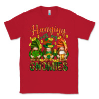 Red Hanging with my gnomies Classic Tee - HowdyJamesFarm