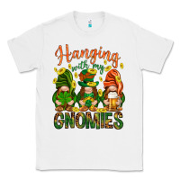 White Hanging with my gnomies Classic Tee - HowdyJamesFarm