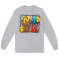 Moon Dust Softball nana leopard frame Long Sleeve Tee - LillyAllenDesigns