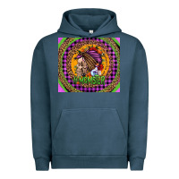 Pigment Midnight Navy momster halloween momlife Urban Hoodie - Jasminsmagicworld