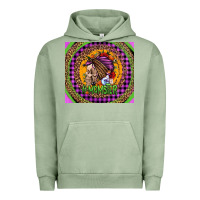 Pigment Oil Green momster halloween momlife Urban Hoodie - Jasminsmagicworld
