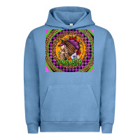 Pigment Pebble Blue momster halloween momlife Urban Hoodie - Jasminsmagicworld