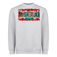 Heather Grey rodeo mom Heavyweight Sweatshirt - JahusDesignShop