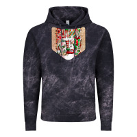 Cloud Black Christmas Pocket Vintage Hoodie - CowhideDigitalArt