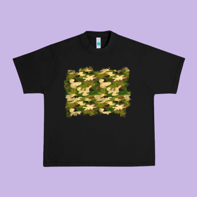 Camouflage Background Urban Heavy Tee Designed By Bundleandbundleshop