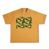 Peanut Butter camouflage background Urban Heavy Tee - BundleAndBundleShop