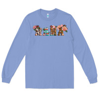 Colony Blue western mama pink roses Mother's Day Long Sleeve Tee - LillyAllenDesigns