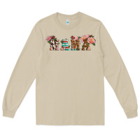 Mushroom western mama pink roses Mother's Day Long Sleeve Tee - LillyAllenDesigns