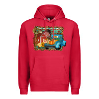 Cardinal Farm Life Fall Barn And Truck Premium Hoodie - Artiststas