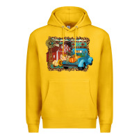 Lemon Farm Life Fall Barn And Truck Premium Hoodie - Artiststas