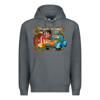 Rock Farm Life Fall Barn And Truck Premium Hoodie - Artiststas