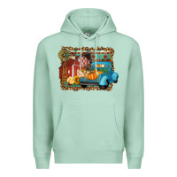 Seafoam Farm Life Fall Barn And Truck Premium Hoodie - Artiststas