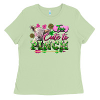 Matcha too cute to pinch Ladies Tee - FaDigitalArtStudio