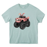 Arona Easter monster truck Easter Day Heavy Core Tee - HowdyJamesFarm