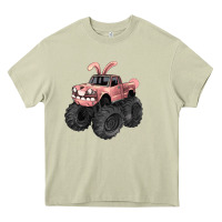 Mossy Easter monster truck Easter Day Heavy Core Tee - HowdyJamesFarm
