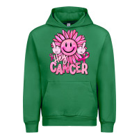 Emerald hey cancer smiley face breast cancer Urban Hoodie - RanaPortraitStore