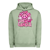 Pigment Oil Green hey cancer smiley face breast cancer Urban Hoodie - RanaPortraitStore