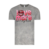 Cloud Rock love more worry less Vintage Tee - FaDigitalArtStudio