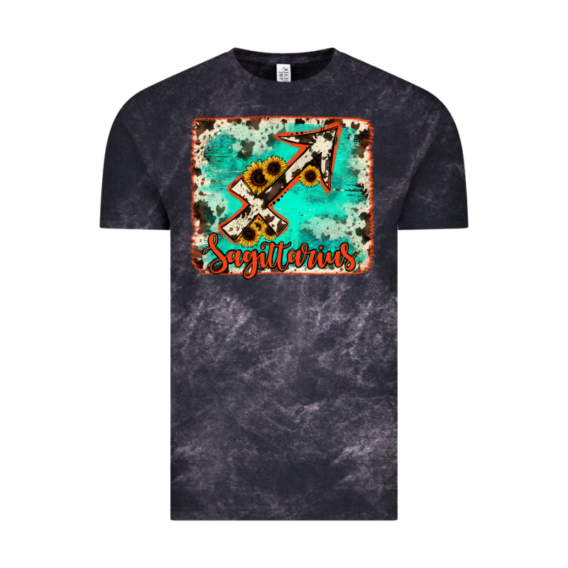 Sagittarius Turquoise Cowhide Vintage Tee by RanaPortraitStore | Teevron