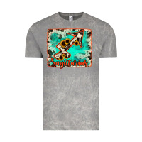 Cloud Rock Sagittarius turquoise cowhide Vintage Tee - RanaPortraitStore