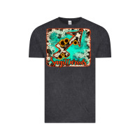 Vintage Black Sagittarius turquoise cowhide Vintage Tee - RanaPortraitStore