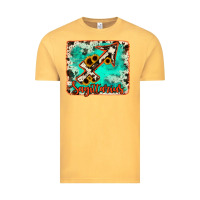 Vintage Mustard Sagittarius turquoise cowhide Vintage Tee - RanaPortraitStore
