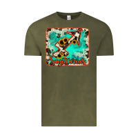 Vintage Olive Sagittarius turquoise cowhide Vintage Tee - RanaPortraitStore