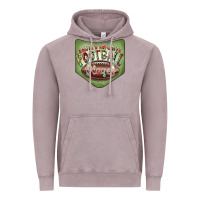 Vintage Zinc Christmas Pocket Vintage Hoodie - CowhideDigitalArt