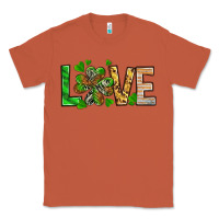 Copper St. Patrick's Love luck with clover Classic Tee - HowdyJamesFarm