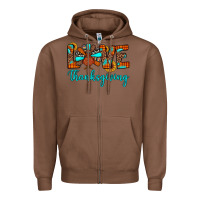 Chestnut love thanksgiving Zipper Hoodie - JahusDesignShop