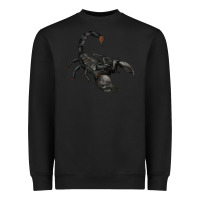 Black scorpion Heavyweight Sweatshirt - JahusDesignShop
