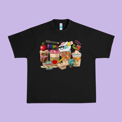 Teacher Coffee Cups Urban Heavy Tee Designed By Fadigitalartstudio