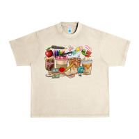 Sandshell Teacher Coffee Cups Urban Heavy Tee - FaDigitalArtStudio