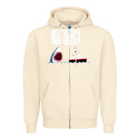 Sandshell polite jaws Zipper Hoodie - artisFamous