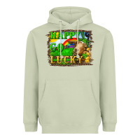 Matcha happy go lucky goat Heavyweight Hoodie - RanaPortraitStore