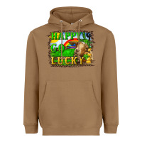 Toasted Coconut happy go lucky goat Heavyweight Hoodie - RanaPortraitStore