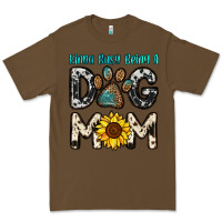 Cacao kinda busy being a dog mom Premium Tee - OliviaCreatesArt