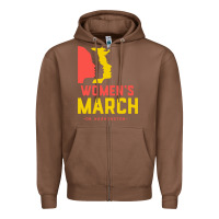 Chestnut women march on washington Zipper Hoodie - artisFamous