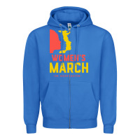 True Royal women march on washington Zipper Hoodie - artisFamous