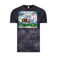 Cloud Black let it snow tumbler Vintage Tee - BundleAndBundleShop